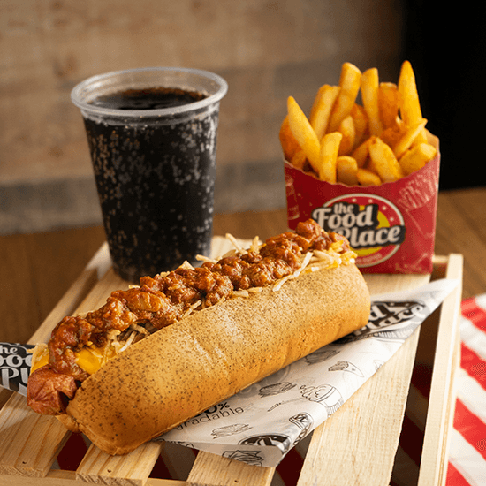 Combo Perro Con Queso y Chilli