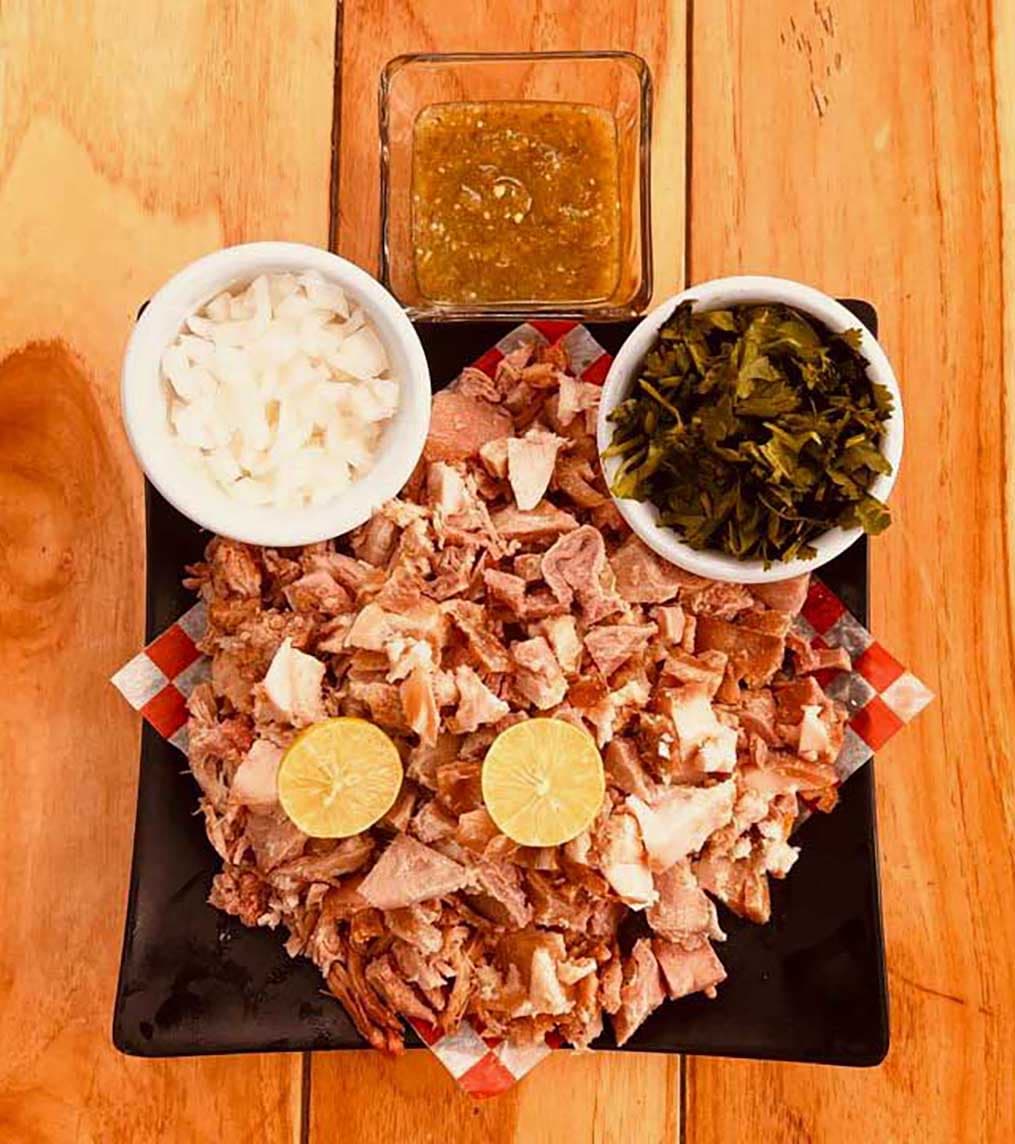 Medio Kilo De Carnitas Surtida