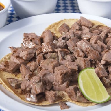 Taco de arrachera
