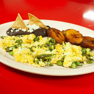 Huevos con ejote!