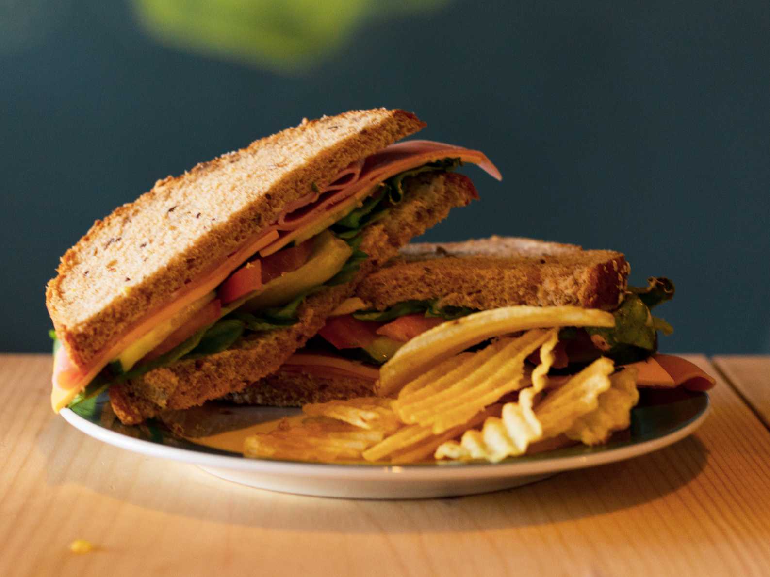 Sandwich de Jamón de Pavo
