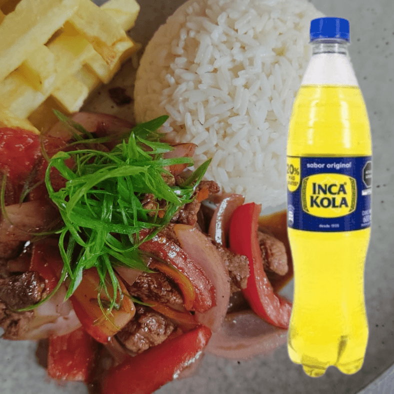 Lomo Saltado + Inca Kola 500Ml