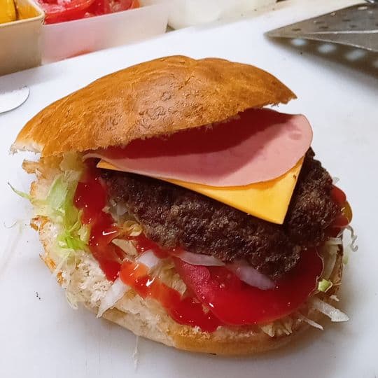Hamburguesa Sencilla
