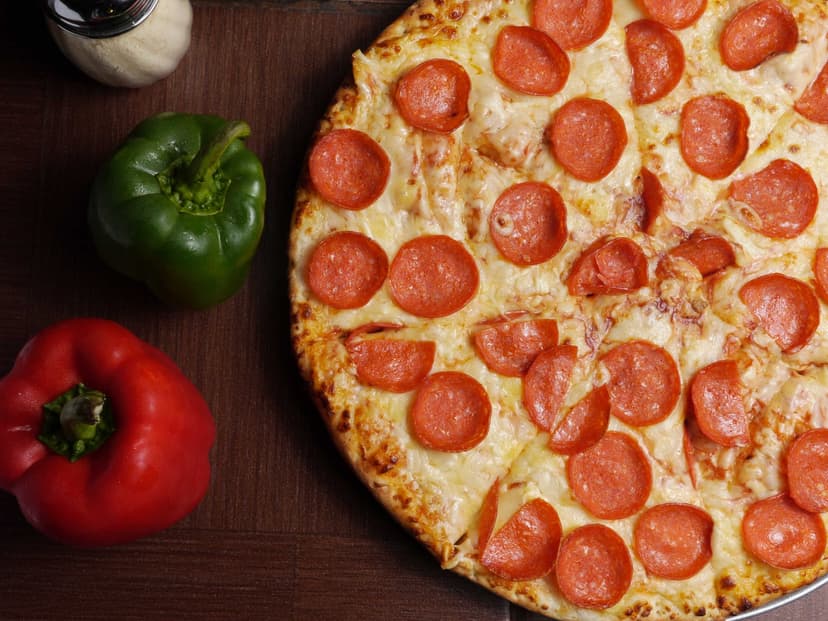 La justa pizza (Casa Blanca)