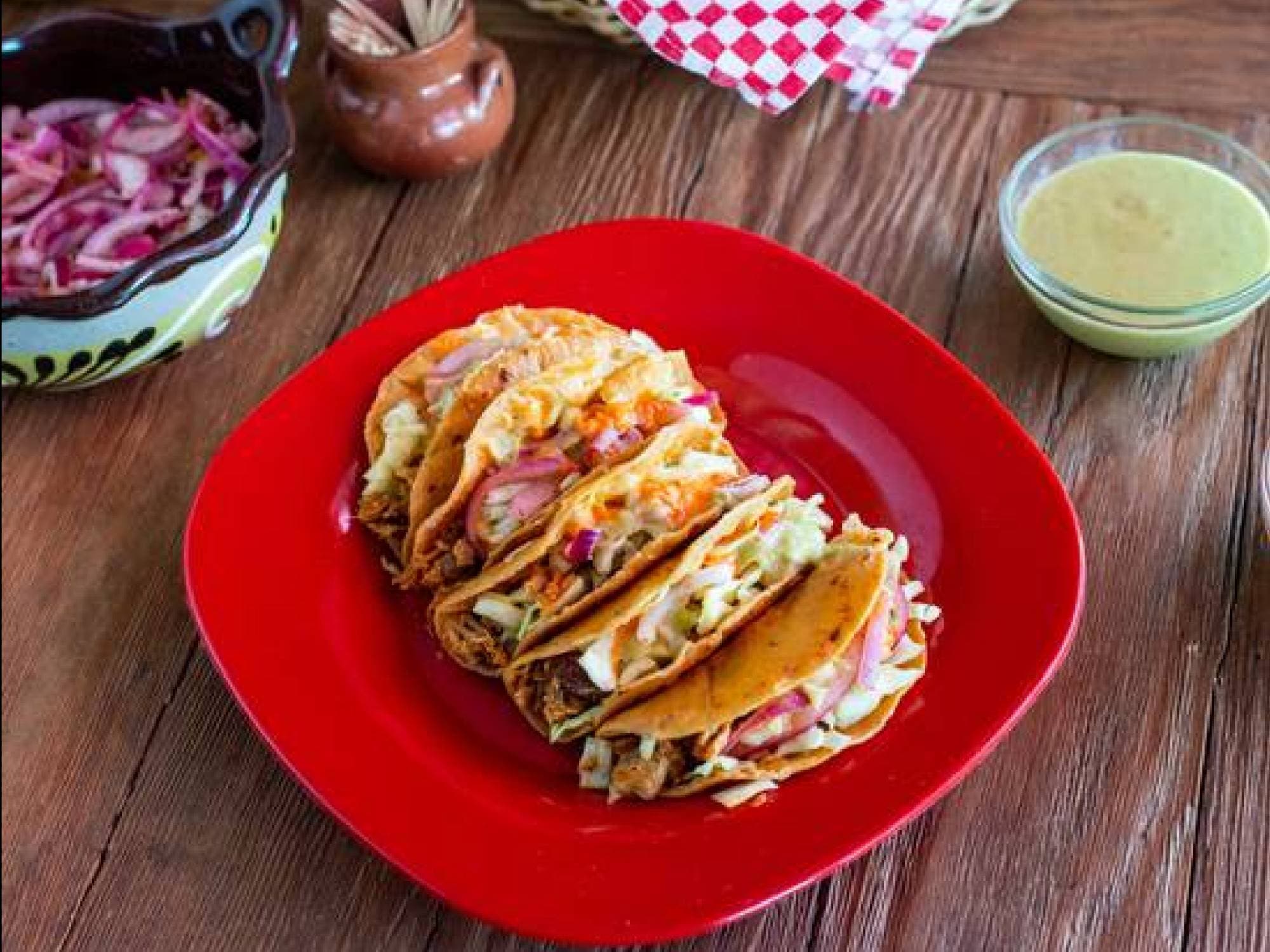 5 Tacos De Cochinita Pibil