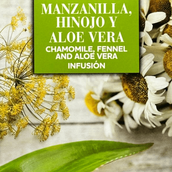 Infusión: Manzanilla, Hinojo y Aloe Vera