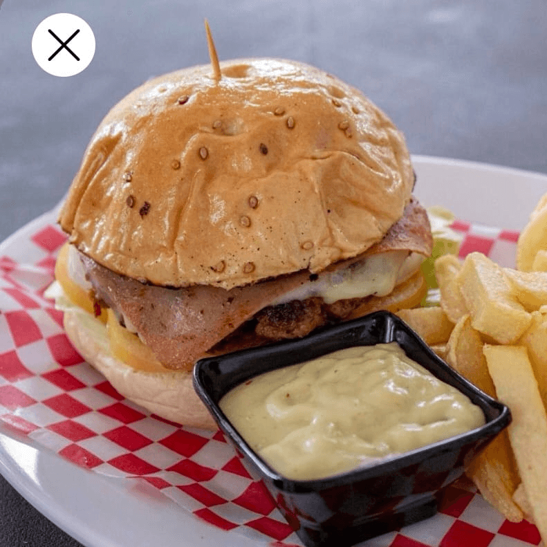 Single Cheeseburger + Gaseosa 250 ml