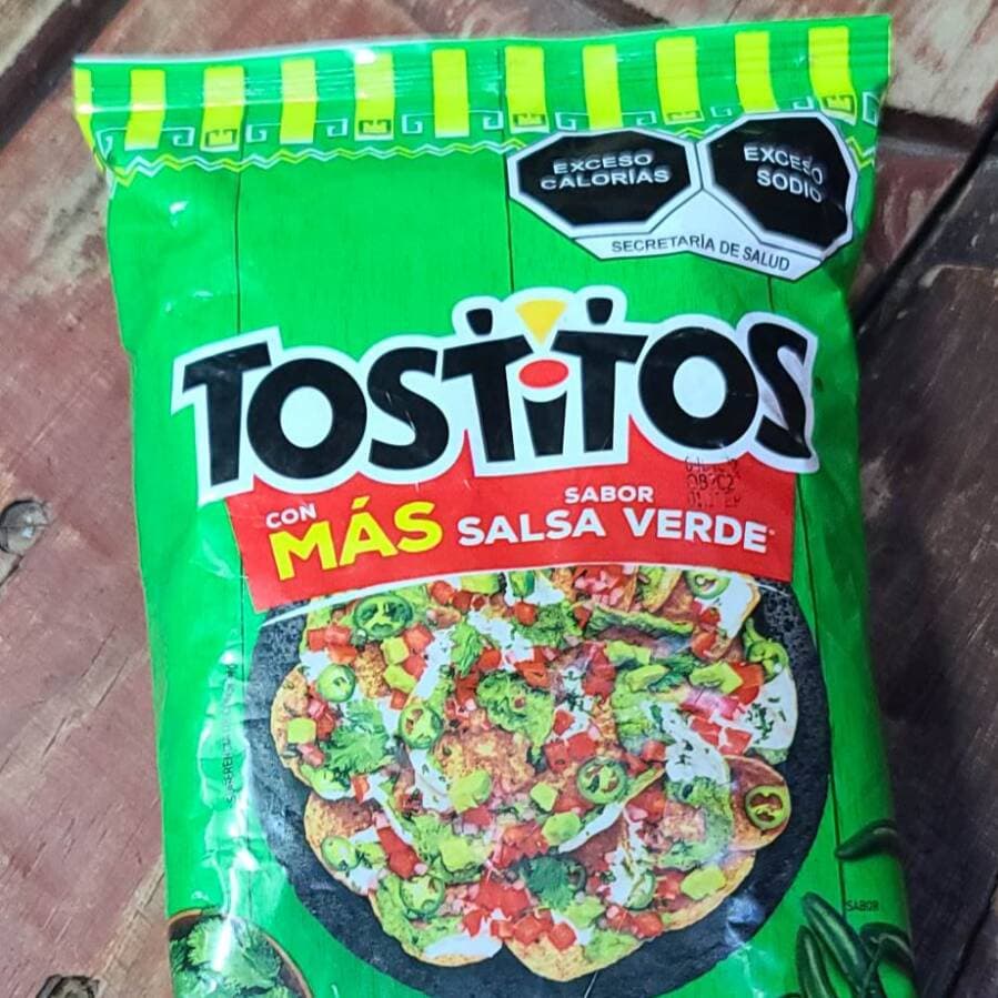 TOSTITOS VERDES CHICOS