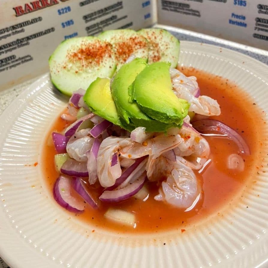 Tostada de Aguachile