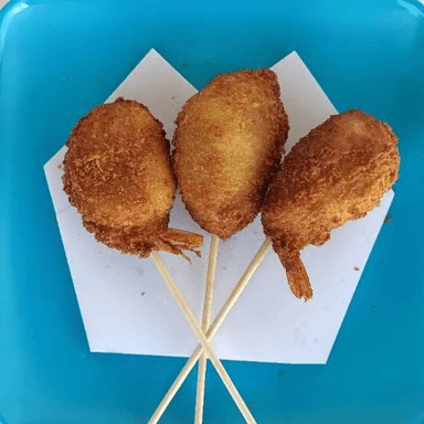 Kushiage de Camarón🍢🍤