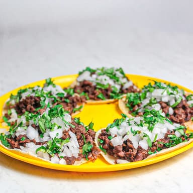 Orden de Tacos de Bistec