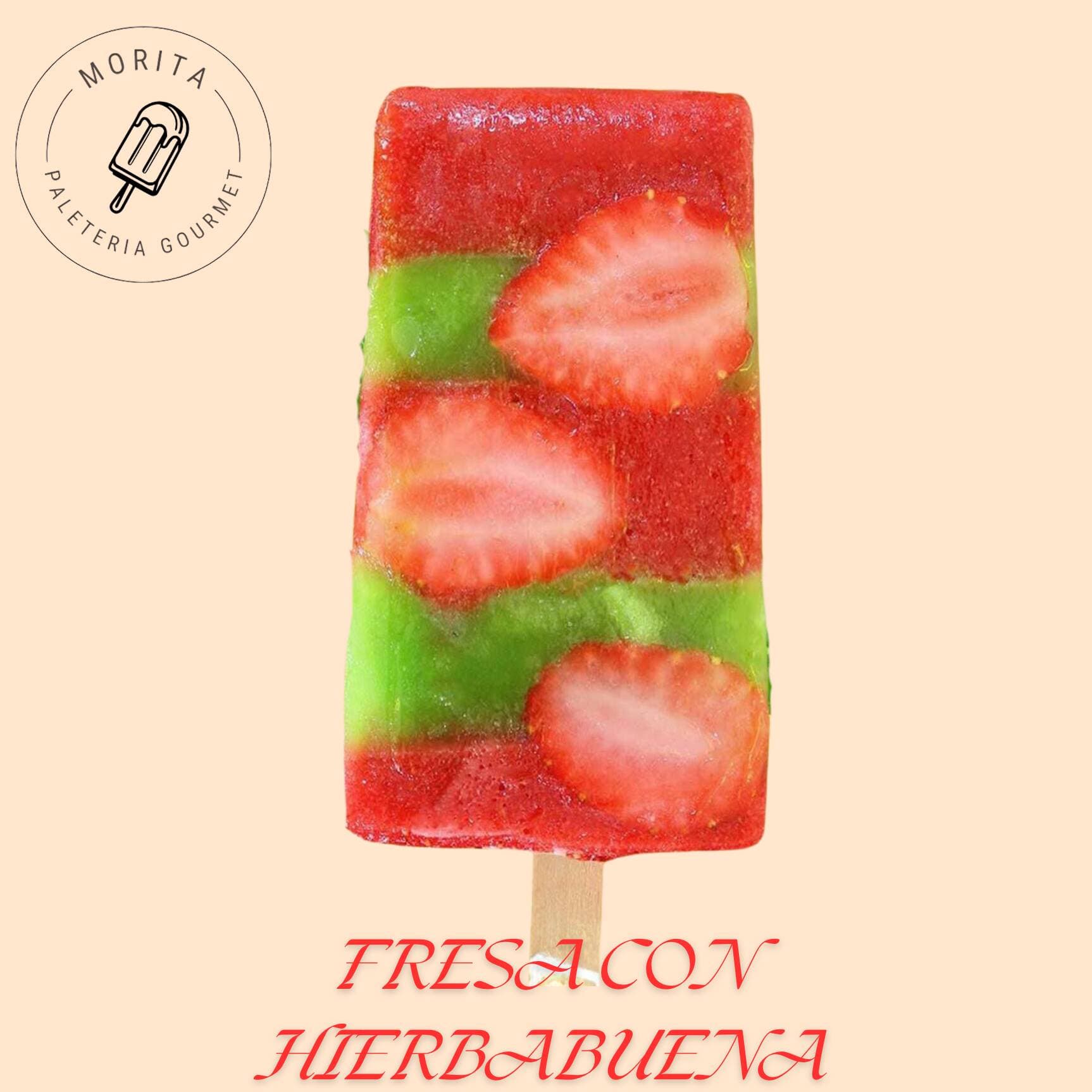 Fresas con Hierbabuena