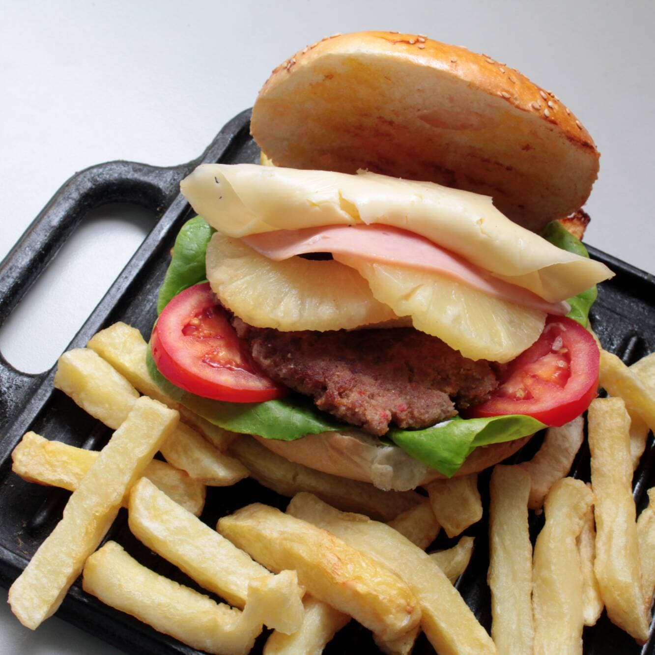 Hamburguesa Hawaiana