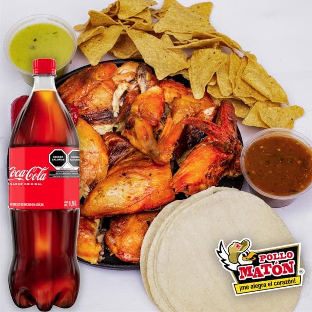 COMBO POLLO ENTERO+REF