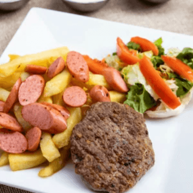 Salchipapa Burger