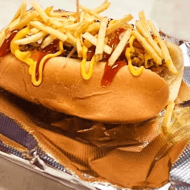 Hot Dog con papas
