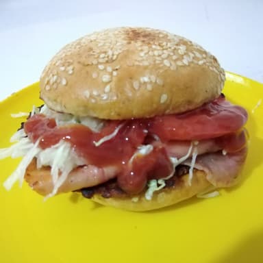 Hamburguesa Hawaiana