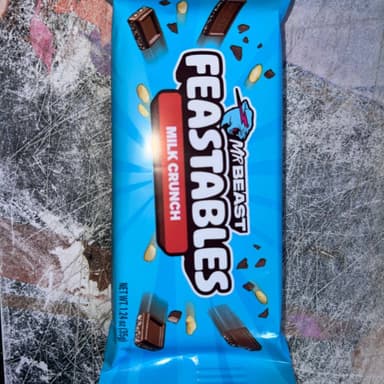 Chocolate MR BEAST FEASTEBLES MILK Crunch 35gr