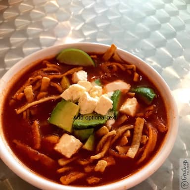 Sopa de Tortilla