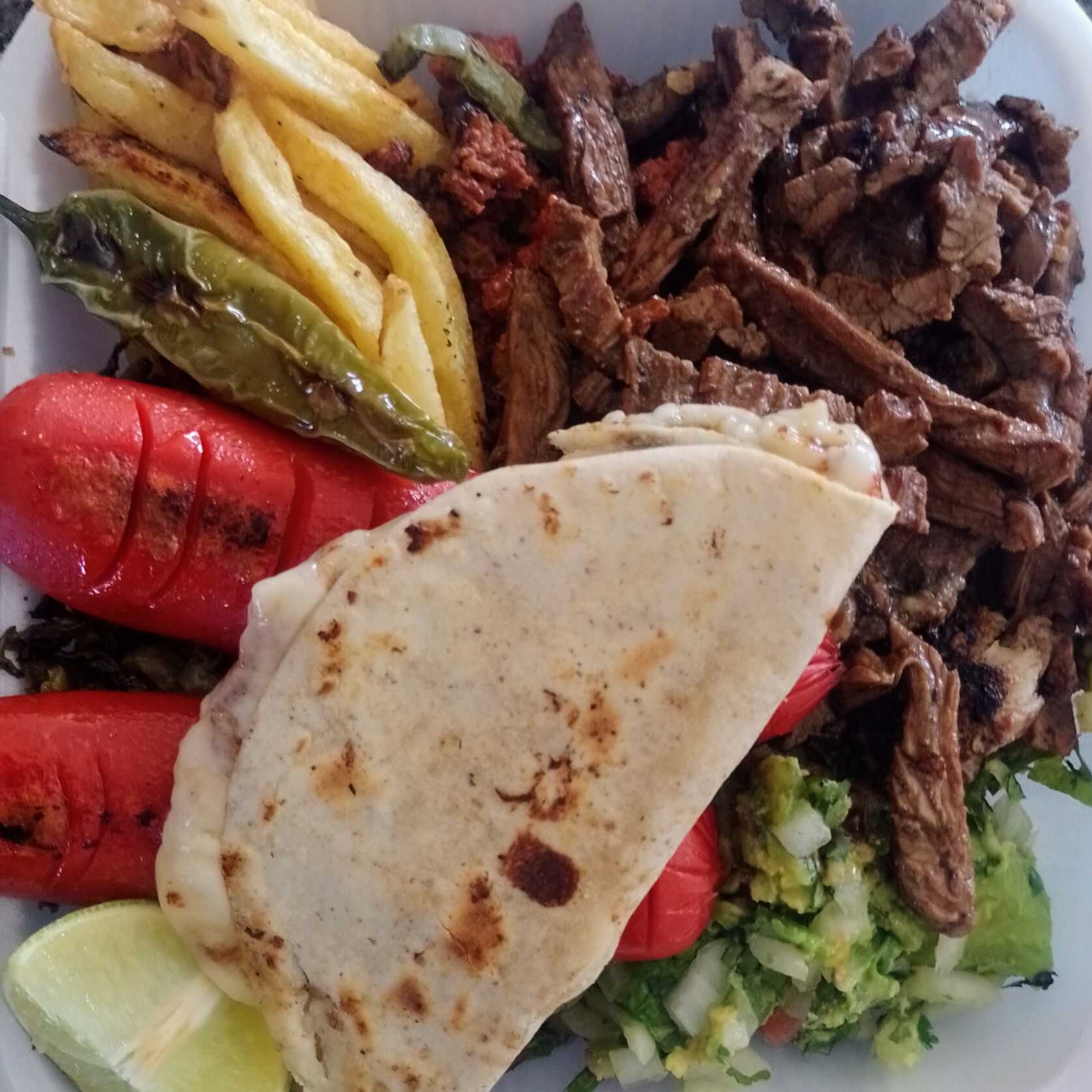 Parrilla Promo Arrachera, Con Charros.