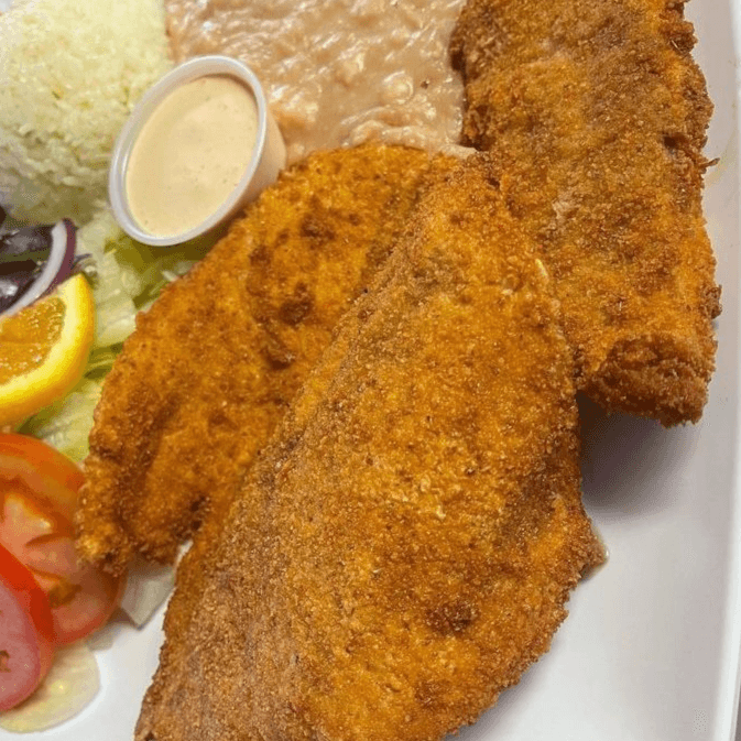Filete Empapelado Relleno de Mariscos