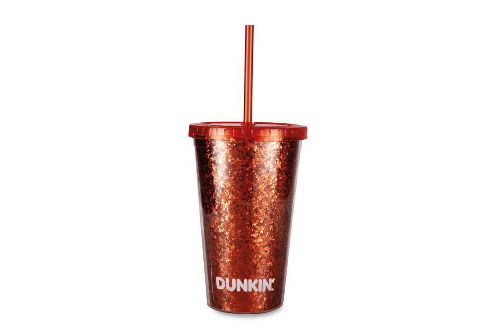 Vaso Escarchado Dunkin Naranja