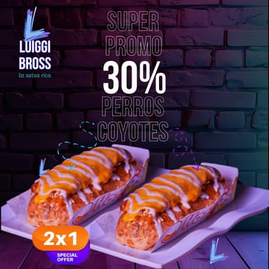 Combo Perros Coyote 2x1