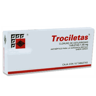 TROCILETAS 1.45MG