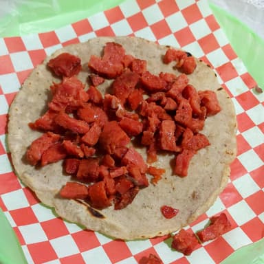 Taco de Chorizo Corona