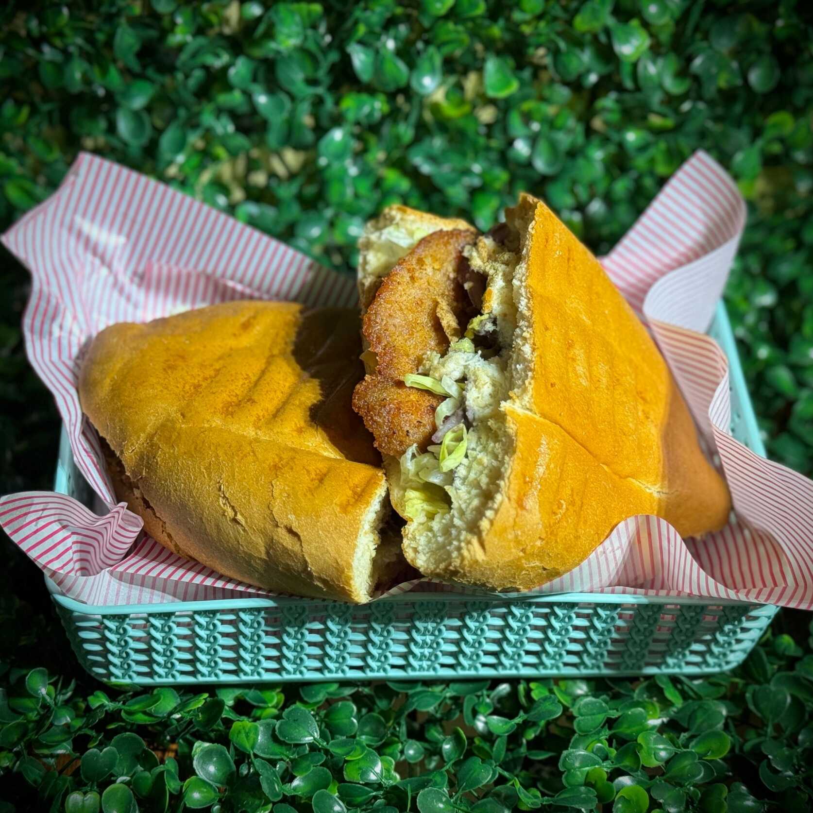 Torta de Empanizado de Pollo