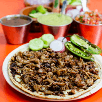 Chorreada con Tripa