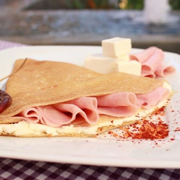 Crepizza de Jamón