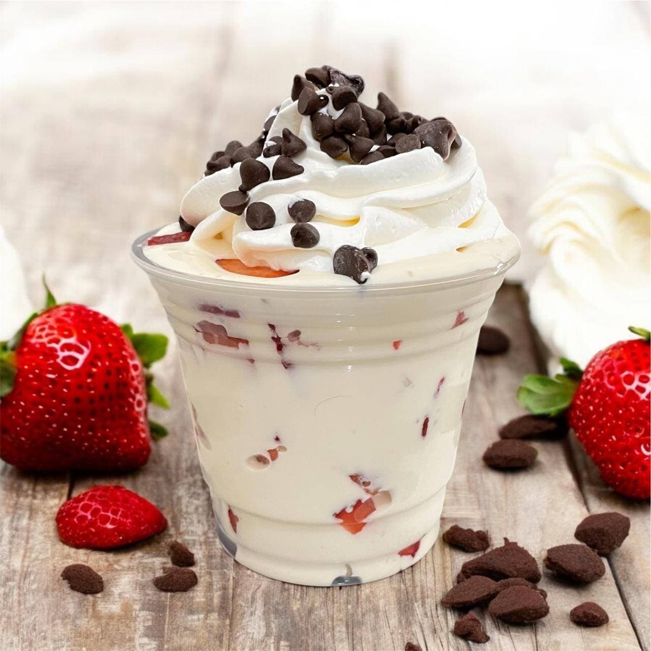 Fresas con Crema 10oz