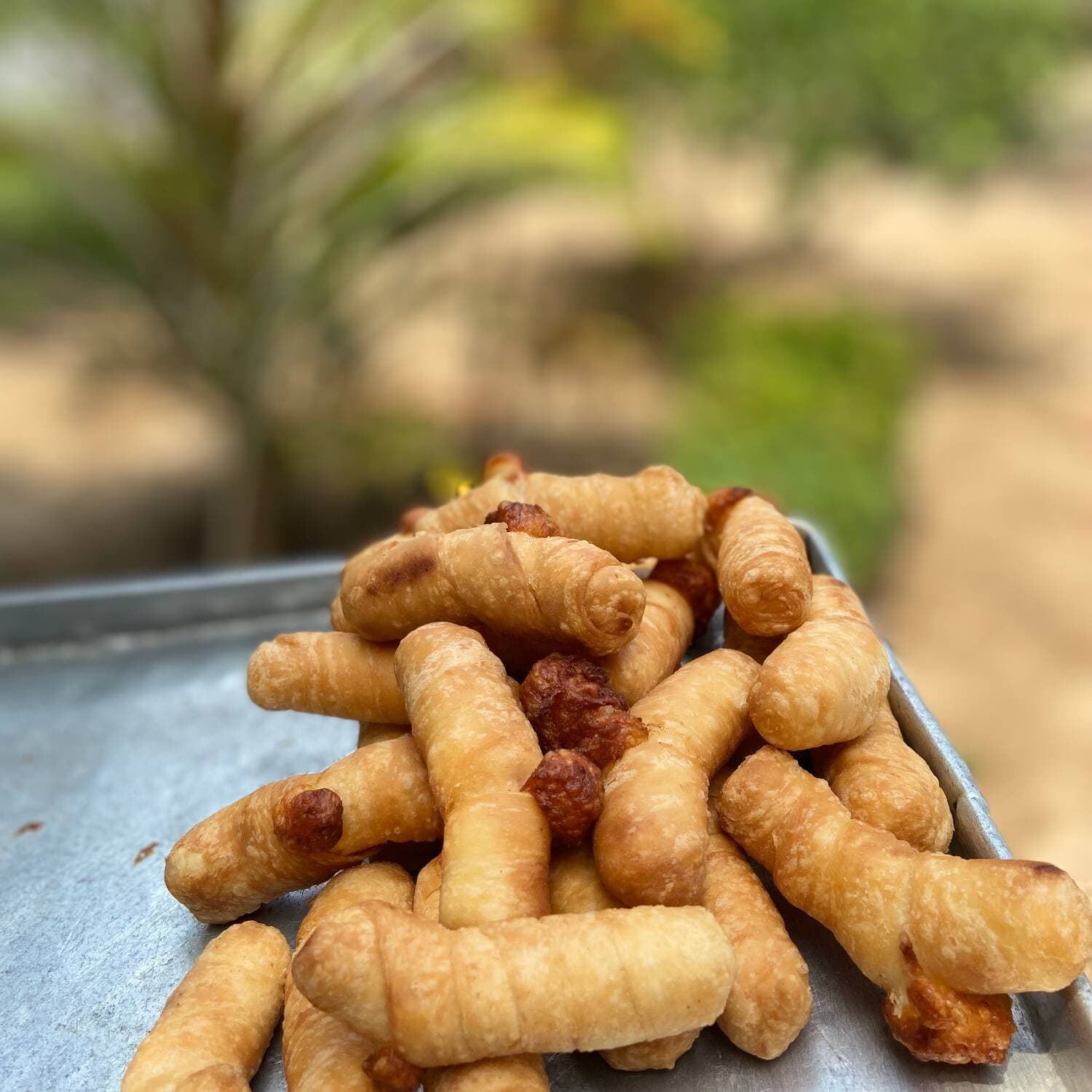 20 Deditos medianos fritos de Queso