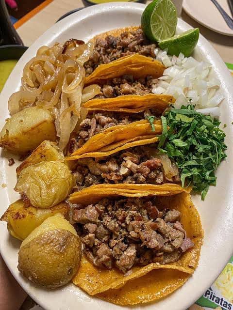 Orden de Tacos de Bistec 5 pzas