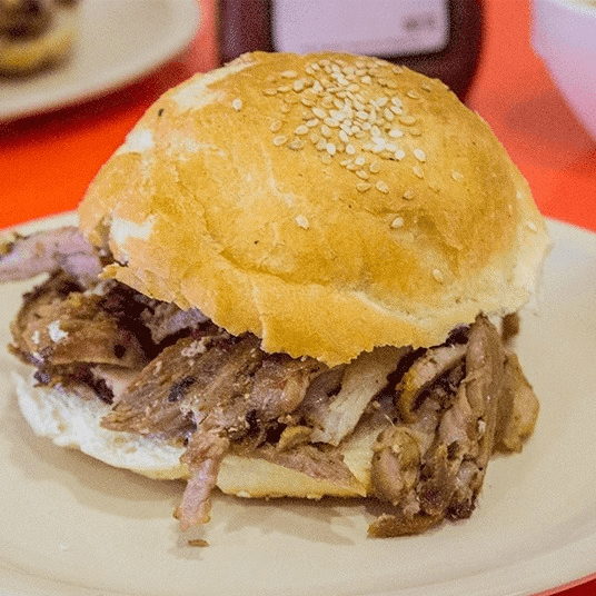 Cemita de Carne Árabe.