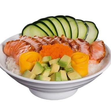 Poke Bowl Salmón Teriyaki