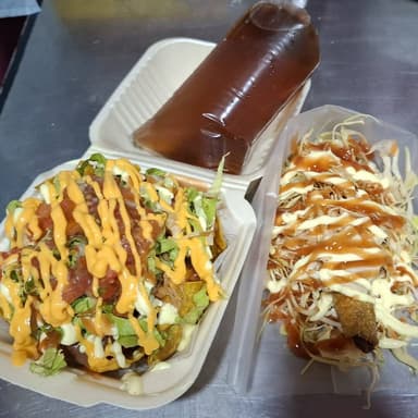 Combo Nachos, Taco y Té Frío