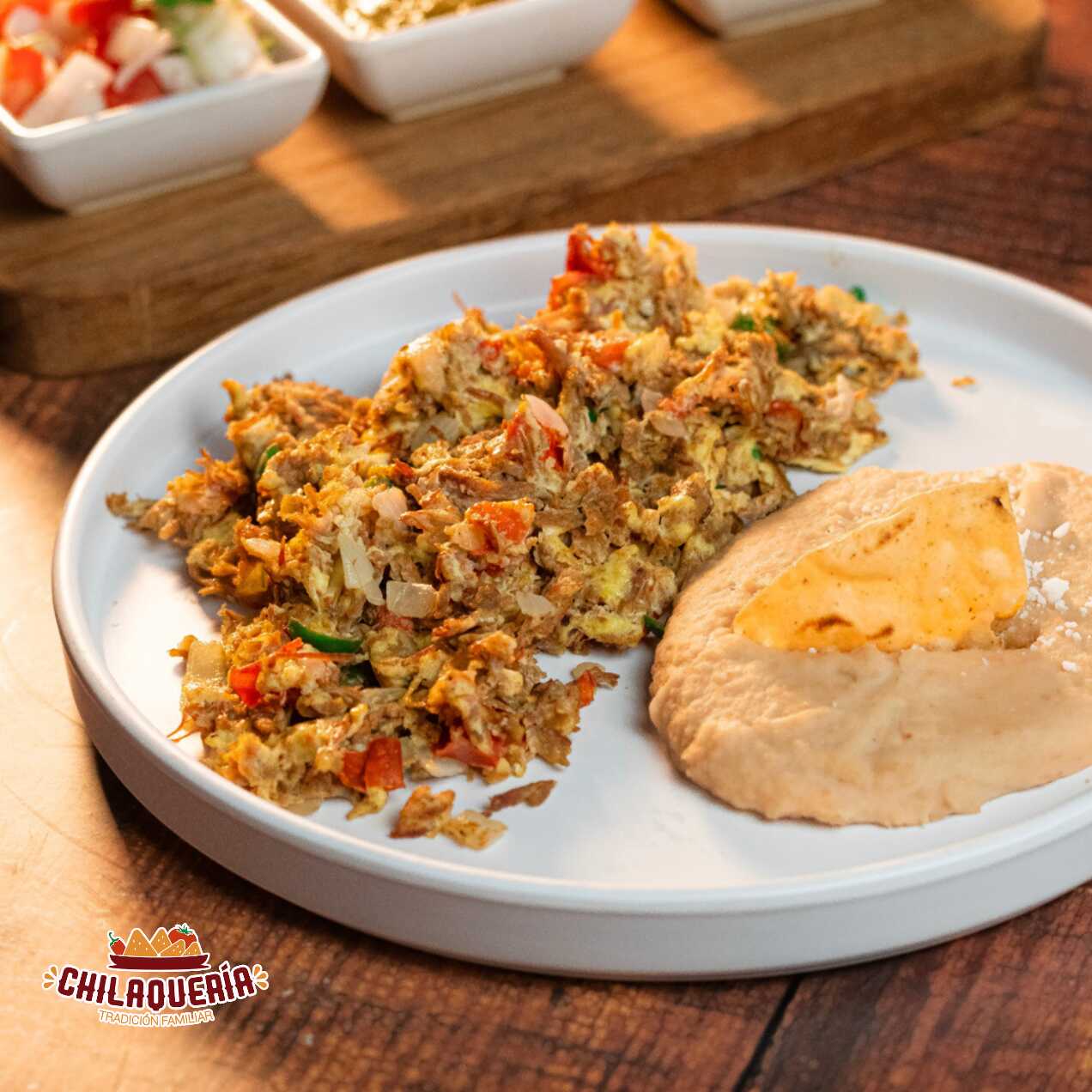 Huevos con Machaca