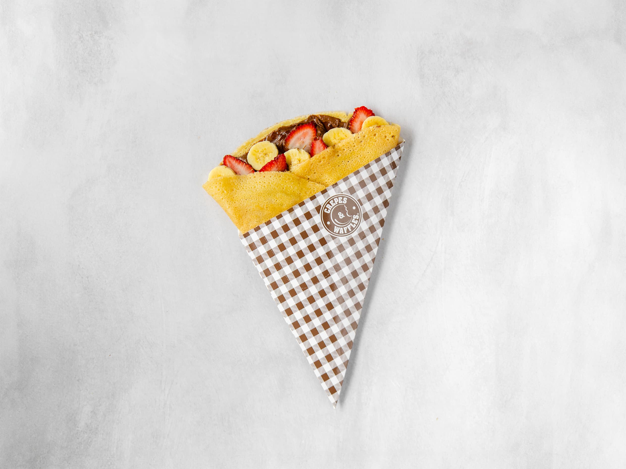 Crepe Nutella, Fresa y Banano