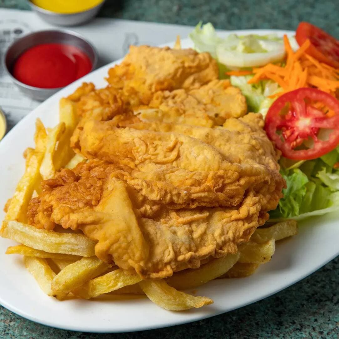 MOSTRITO C/ PAPAS FRITAS + CHAUFA