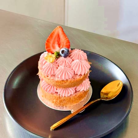 Pastel Individual De Fresa Premium