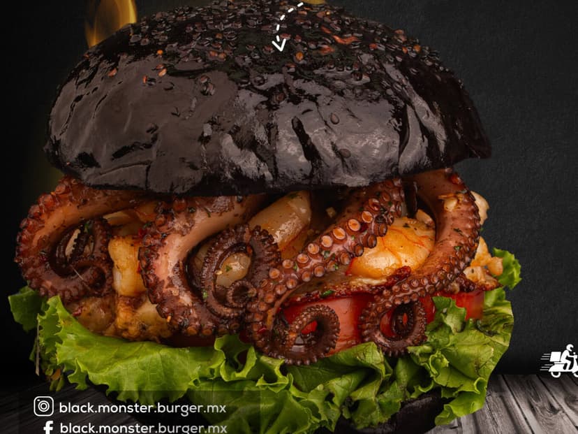 Black Monster Burger