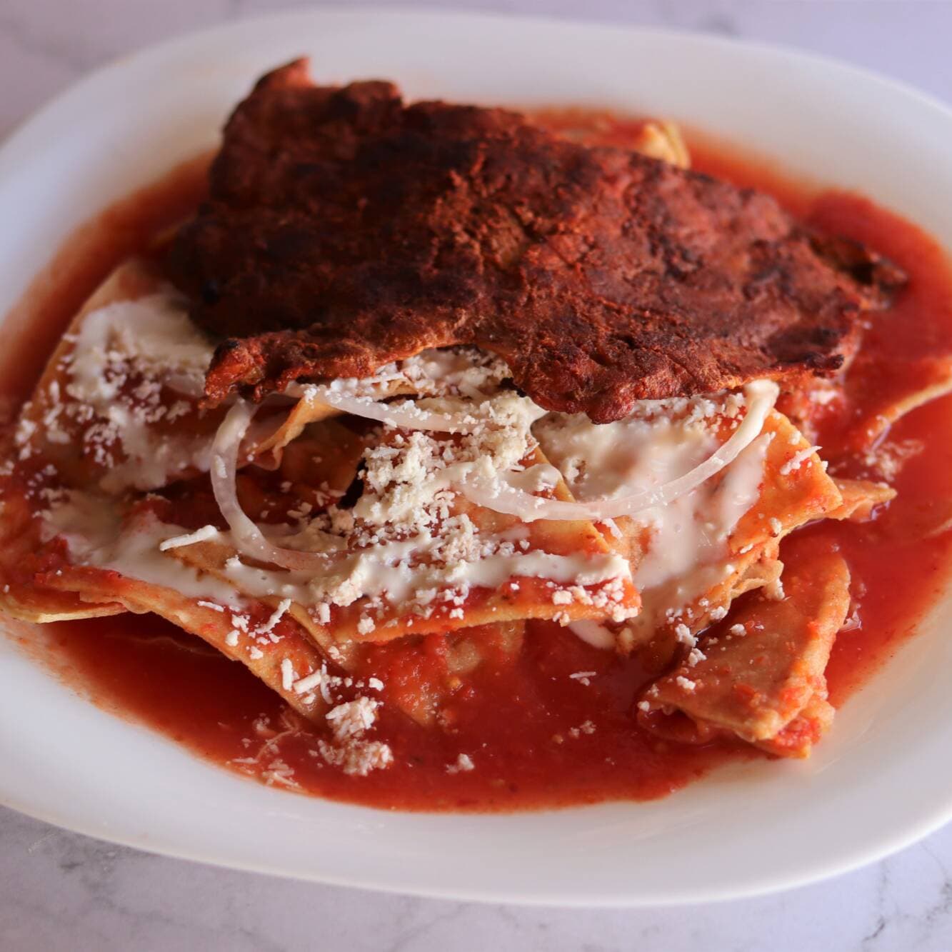 Chilaquiles Rojos