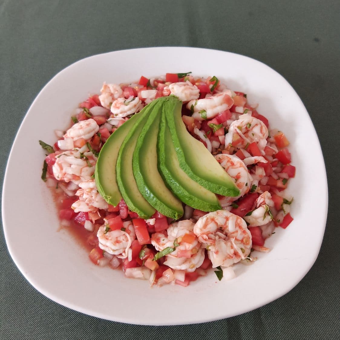 Ceviche de Camarón.