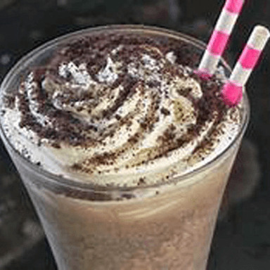 Oreo con chocolate y nieve