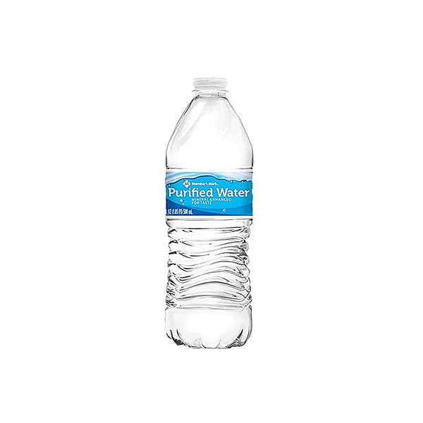 Agua embotellada 355ml