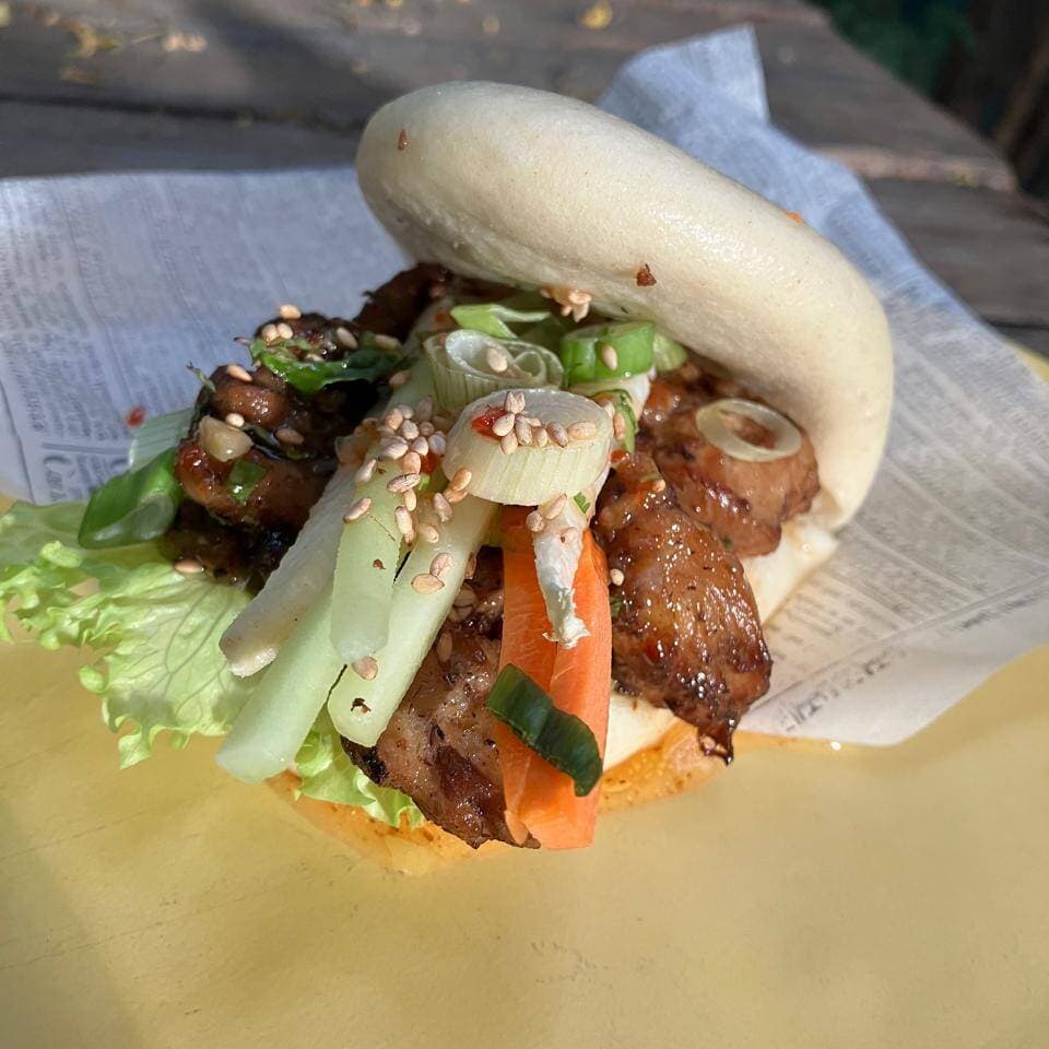 Bao de Pollo al Jengibre