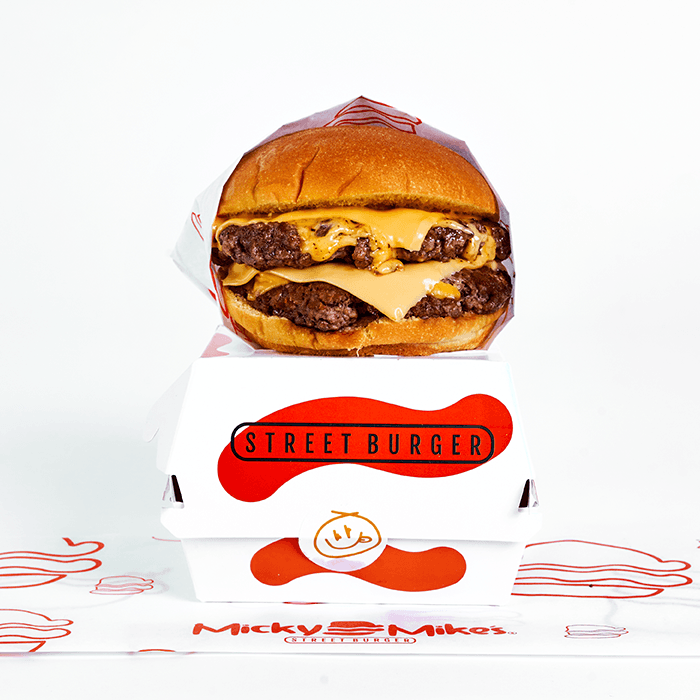 Micky Burger Plain Doble