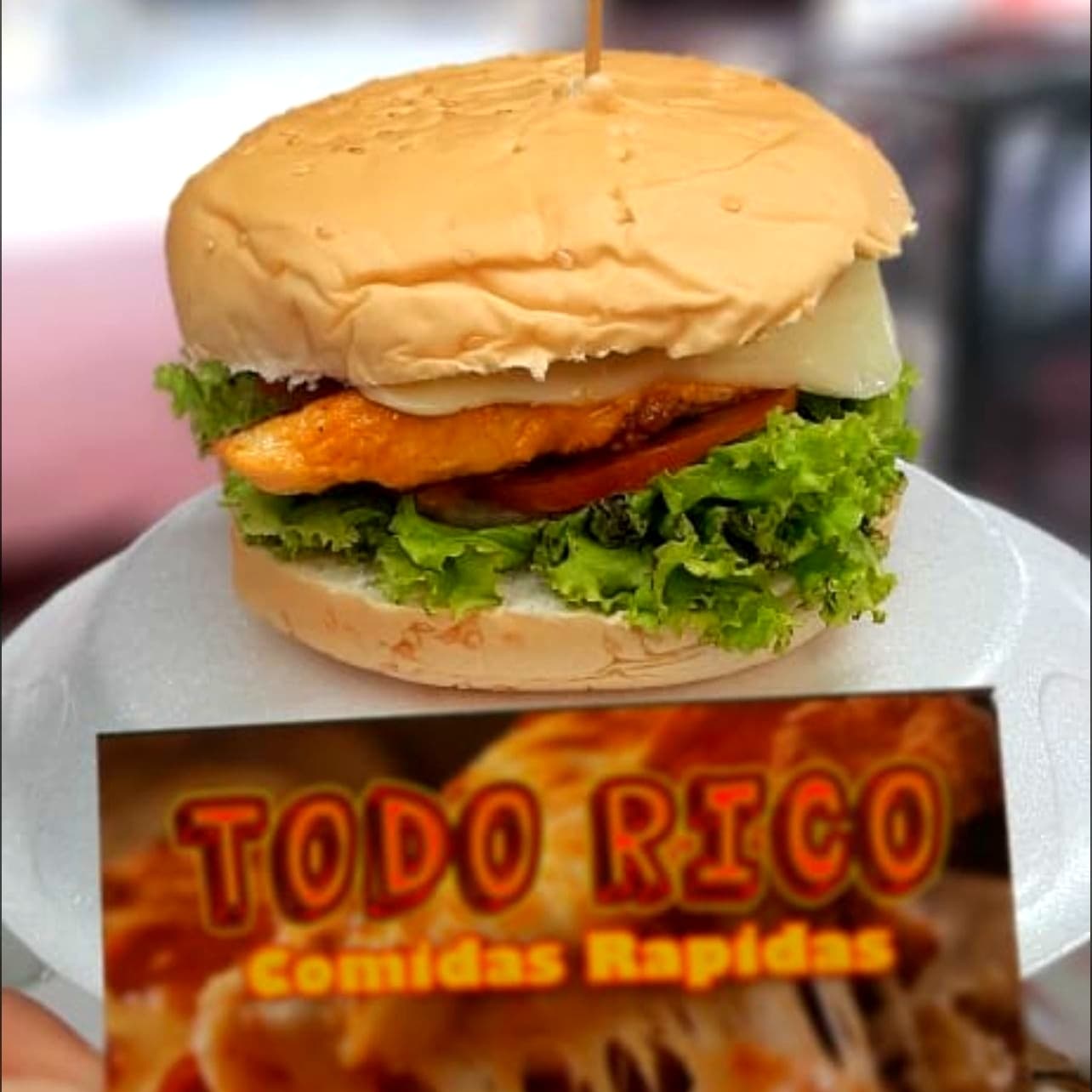 Hamburguesa de Pollo